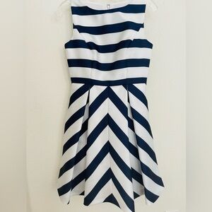 Jessica Simpson Blue/White Stripe Dress - 2
